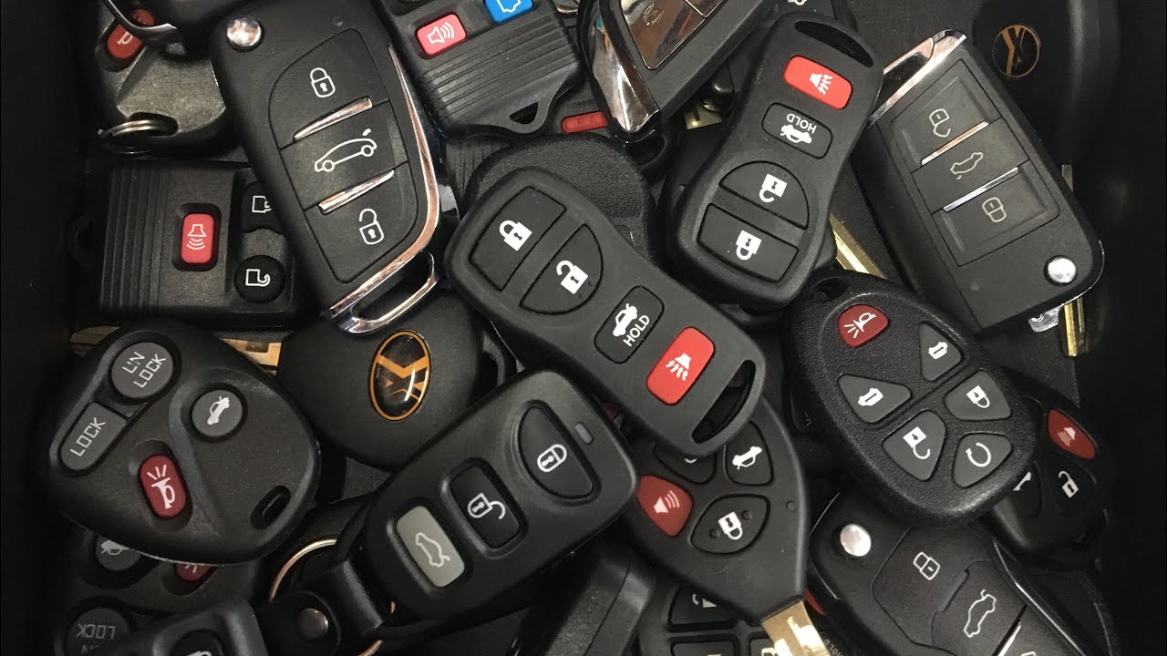 Автомобильные ключи с чипом